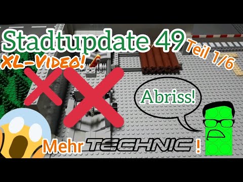 LEGO Stadtupdate #49 | Der Bau einer Legostadt Teil 50 - Das Sägewerk Teil 1/6 | GROßER ABRISS!!!