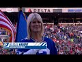 Nine Time Grammy Nominee Natalie Grant Performs National Anthem Prior To Kickoff Of Week 6 Vs 49ers