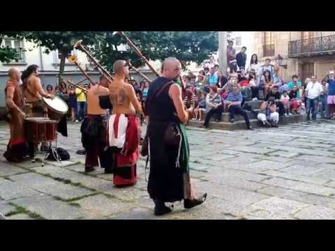 'Barbarian Pipe Band' en A Coruña 2015