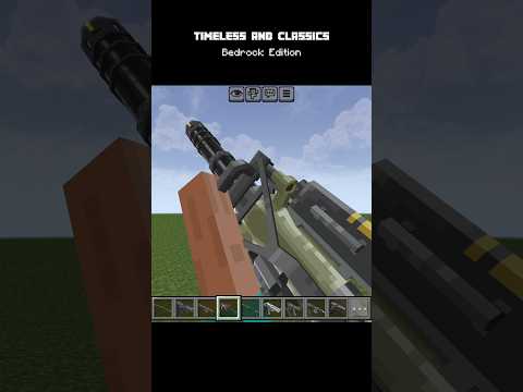 Best gun mod for Minecraft Bedrock