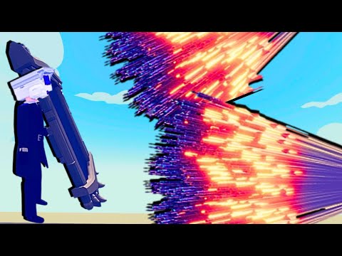 CAMERAMAN MIRROR SHIELD vs EVERY GOD - Totally Accurate Battle Simulator TABS