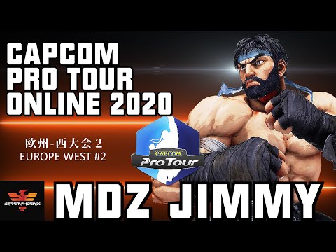 CPT 2020 Online Europe West #2 | 欧州-西大会２ - MDZ Jimmy [リュウ] | SFV CE✨MDZ Jimmy [Ryu]