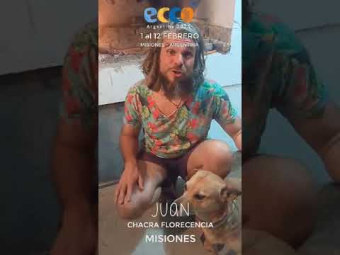 Invitación a ECCO 2025: Juan desde Argentina, Chacra Floresencia en Misiones