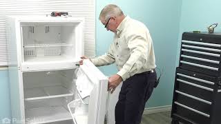 Frigidaire Refrigerator Repair: How to Replace the Lower Hinge Pin