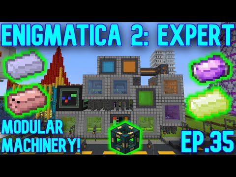 Making Modular Machines for More Material Making! | Minecraft: E2E ep.35