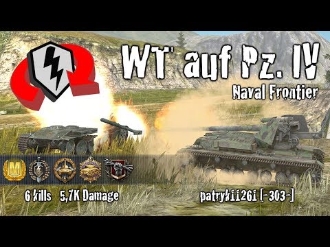 WoT Blitz WT auf Pz. IV - 6 Kills 5,7k Damage Replay