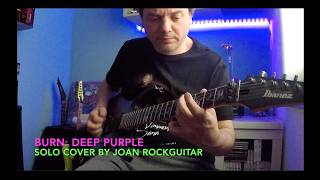 Burn (Deep Purple) - Guitar Solo Cover