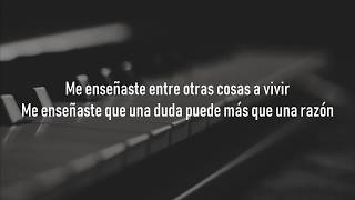 🎵 Ricardo Arjona - Me Enseñaste - Letra