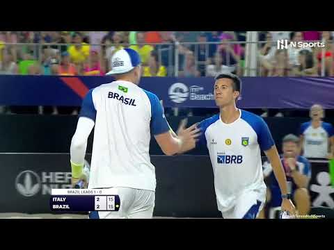 Melhores Momentos Copa do Mundo de Beach Tennis 2022 FINAL MASC  BRASIL VS ITÁLIA