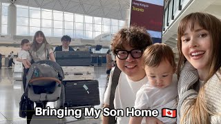 I got pregnant and gave birth abroad, now I'm finally bringing my son home