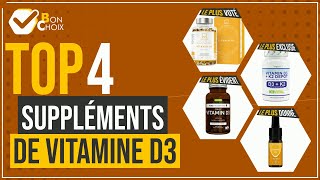 Suppléments de vitamine D3 - Top 4 - (BonChoix)