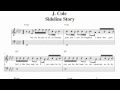 J. Cole - Sideline Story Music sheet