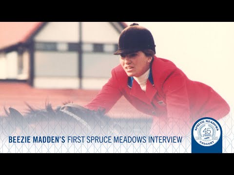 SM 45th Anniversary Moment - Beezie Madden's (USA) first interview at Spruce Meadows