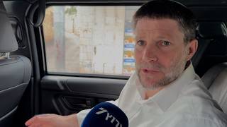 השר בצלאל סמוטריץ' לערוץ 7: להשמיד את המשטר האיראני, אין דרך אחרת (חדשות ערוץ 7) - התמונה מוצגת ישירות מתוך אתר האינטרנט יוטיוב. זכויות היוצרים בתמונה שייכות ליוצרה. קישור קרדיט למקור התוכן נמצא בתוך דף הסרטון