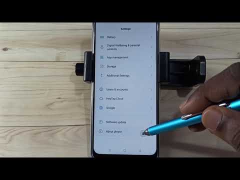 How to Enable USB Debugging Mode in OPPO A54