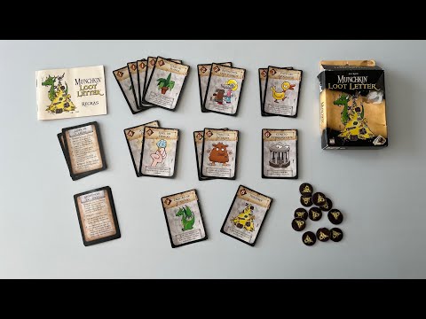 Munchkin Loot Letter - Como Jogar