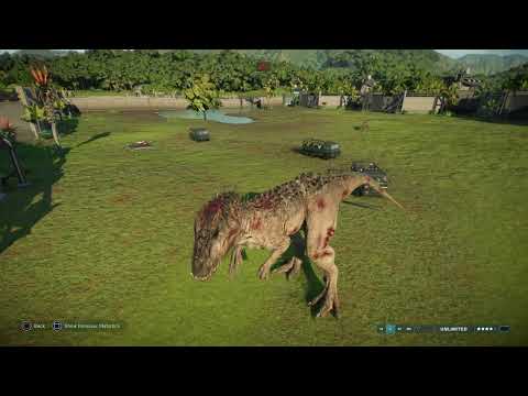 Jurassic World Evolution 2: (Modified) Indoraptor vs Indominus Rex
