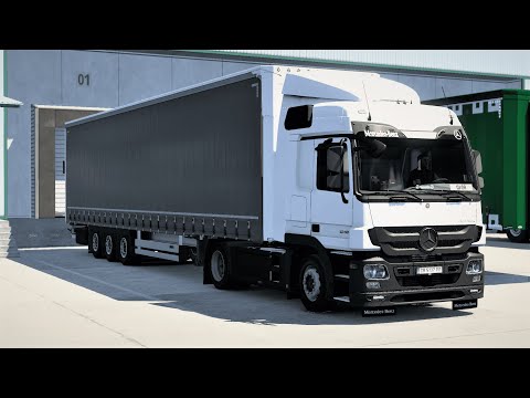 ETS 2 1.40 ProMods 2.52 Mercedes Actros MPIII/Sofia-Istanbul