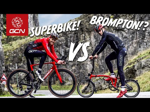 Can A Folding Bike Climb? Superbike Vs Brompton Challenge!