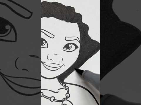 Coloring Pages Printable Moana