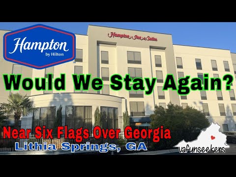 Hampton Inn Six Flags Over Georgia | Hotel Review & Tour
