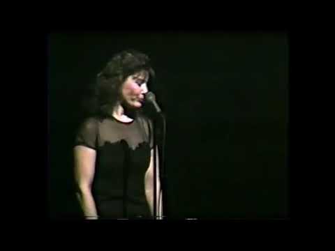 Nancy Trecina Performing at a Kiwanis show singing 'The Way He Makes Me Feel'