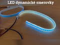LED pásek - dynamické blinkry oranžové/poziční světla bílé (45cm) - Video Youtube