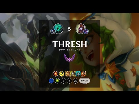Thresh Support vs Lulu - EUW Master Patch 12.7