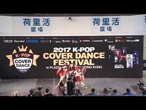 170513 PRISTIN WEE WOO + Black Widow Dance cover by 9nymph @2017 KPOP Cover Dance Festival in HK