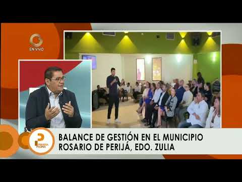 Primera Página | Ely Ramón Atencio:Balance de Gestión en el Mcpio. Rosario de Perijá, Edo. Zulia 1/2