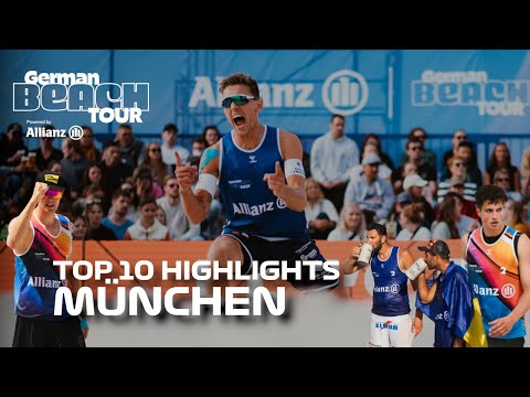 DOPPELBLOCK beim BEACHVOLLEYBALL😍😱 | TOP 10 HIGHLIGHTS - German Beach Tour #6