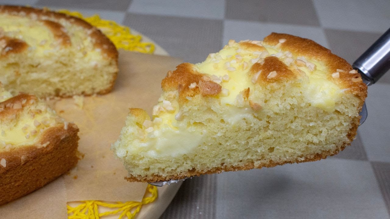 У вас есть лимон? 🍋 ЛИМОННЫЙ ПИРОГ, который тает во рту! 🍋 Пирог за 15 минут! Lemon pie
