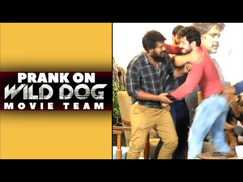 Prank On Wild Dog Movie Team | Telugu Pranks | Pranks in Hyderabad 2021 | FunPataka Video