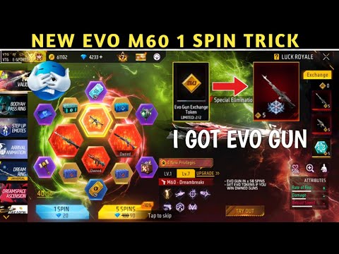 NEW EVO VAULT EVENT SPIN TRICK TAMIL | FREE FIRE NEW EVENT TODAY | I GOT EVO GUN🔥