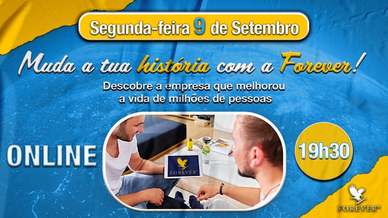 Muda a tua história com a Forever
