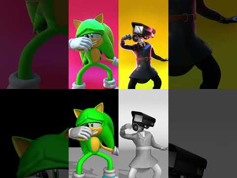 Skibidi You Touch My Tralala vs Sonic   #sonic #skibiditoilet #skibiditoiletmeme  #funnyshorts