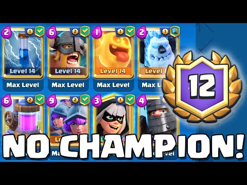 NO CHAMPIONS + THREE MUSKETEERS IS OP | 12 Win Grand Challenge