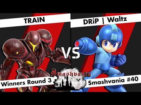 TRAIN (Dark Samus) vs DRiP | Waltz (Mega Man) - WR3 - Smashvania #40