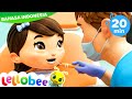 Gigi Goyang Pergi Ke Dokter Gigi Lellobee Indonesian Kartun Dan Lagu Anak Anak