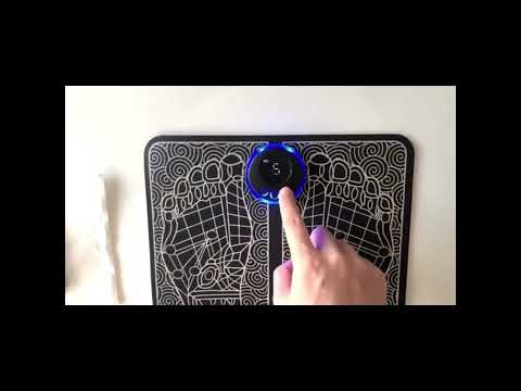 Electric EMS Foot Massager Pad Relief Pain Relax Feet Acupoints Massa