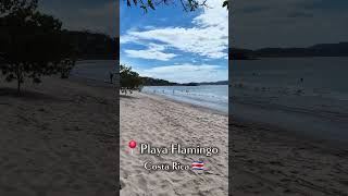 The beach at Playa Flamingo || Very Relaxing Beach Near Margaritaville Resort #travel