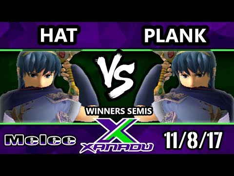 S@X 227 Melee - Hat Vs. Plank (Marth, Capatin Falcon, Falco, Fox, Sheik) - Smash Melee Winners Semis