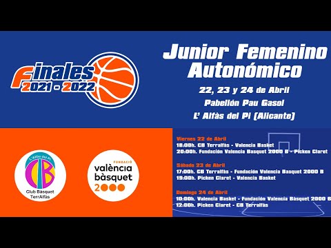 C.B. TERRALFÀS vs. FUND. V.B. 2000 - FASE FINAL JUNIOR FEMENINO AUTONÓMICO