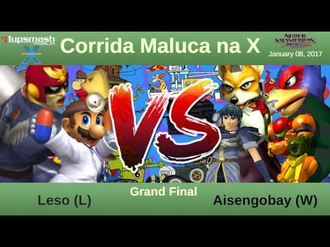 CMX Melee Grand Final - Leso (Captain Falcon, Dr. Mario) vs Aisengobay (Samus, Fox, Sheik, Falco)