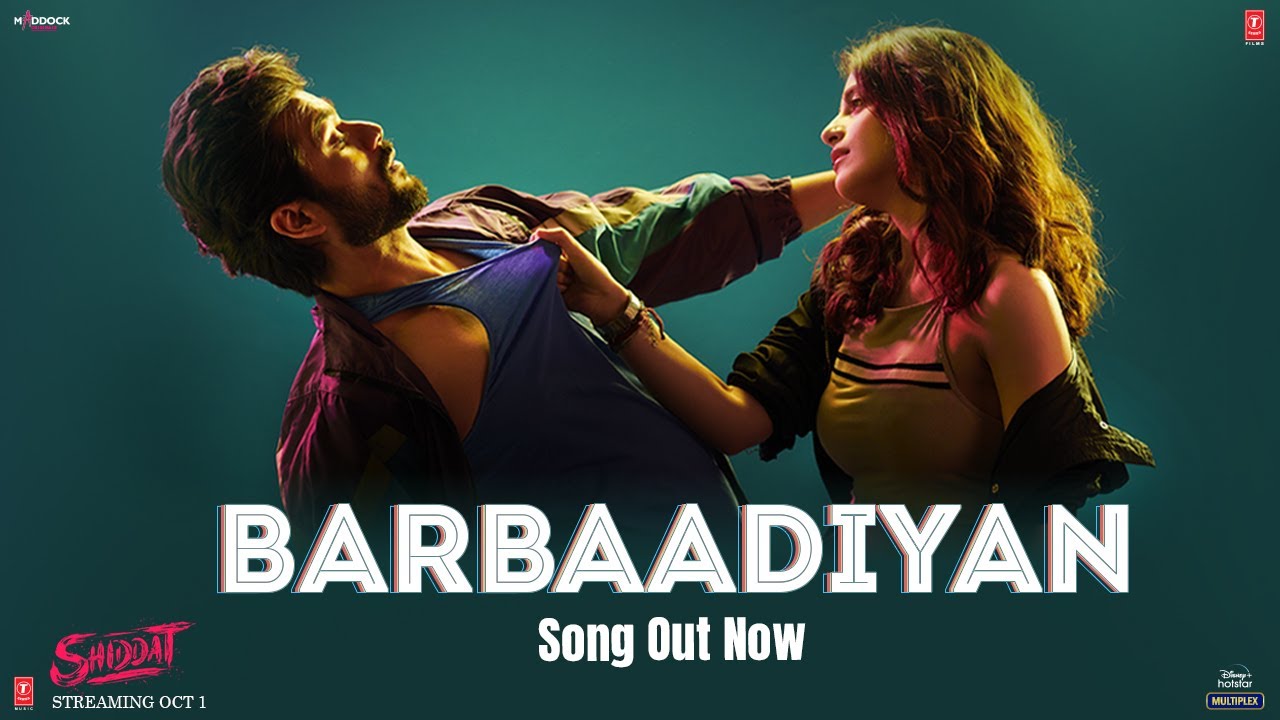 BARBAADIYAN LYRICS - SACHET TANDON - NIKHITA GANDHI - MADHUBANI BAGCHI - SACHIN - JIGAR - SHIDDAT