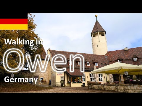 【Owen】🇩🇪Walking in Owen Germany / Walking Tour / Day trip from Stuttgart