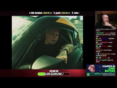 SKOPZZOR SŁUCHA🎧Louis Villain x Budda - Pardon🎧Fragment transmisji / REAKCJA