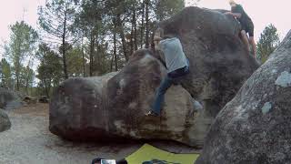 Video thumbnail of Le Pacotille, 4a. Fontainebleau