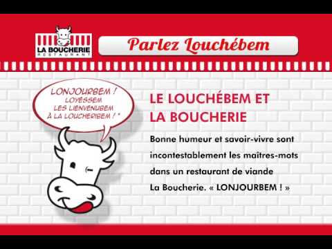 La Boucherie parlez Louchebem