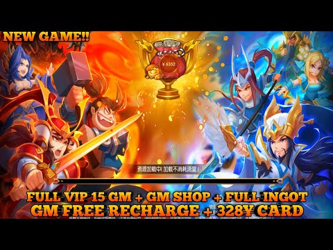 3Kingdoms Ver Epic Ninja God - Full VIP 15 + GM Free Recharge + GM Shop + Full Ingot